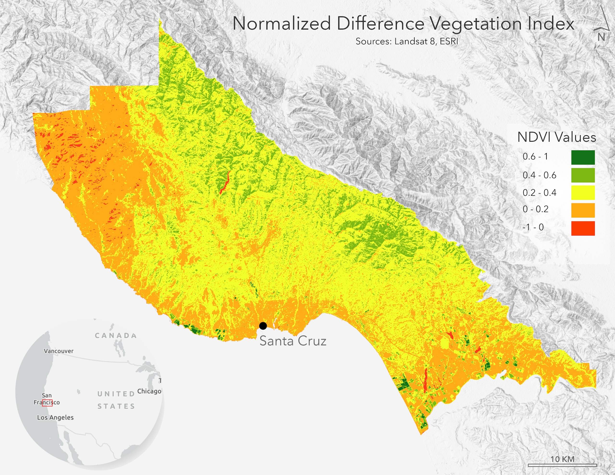 Derived NDVI